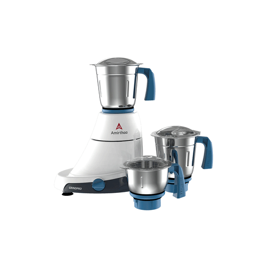 Amirthaa Grind Pro 110 V | 3 Jar 550 Watts Mixer Grinder