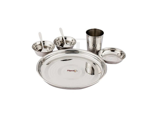 Pigeon Royal Stainless Steel 7 Pcs Lunch Set - 50002