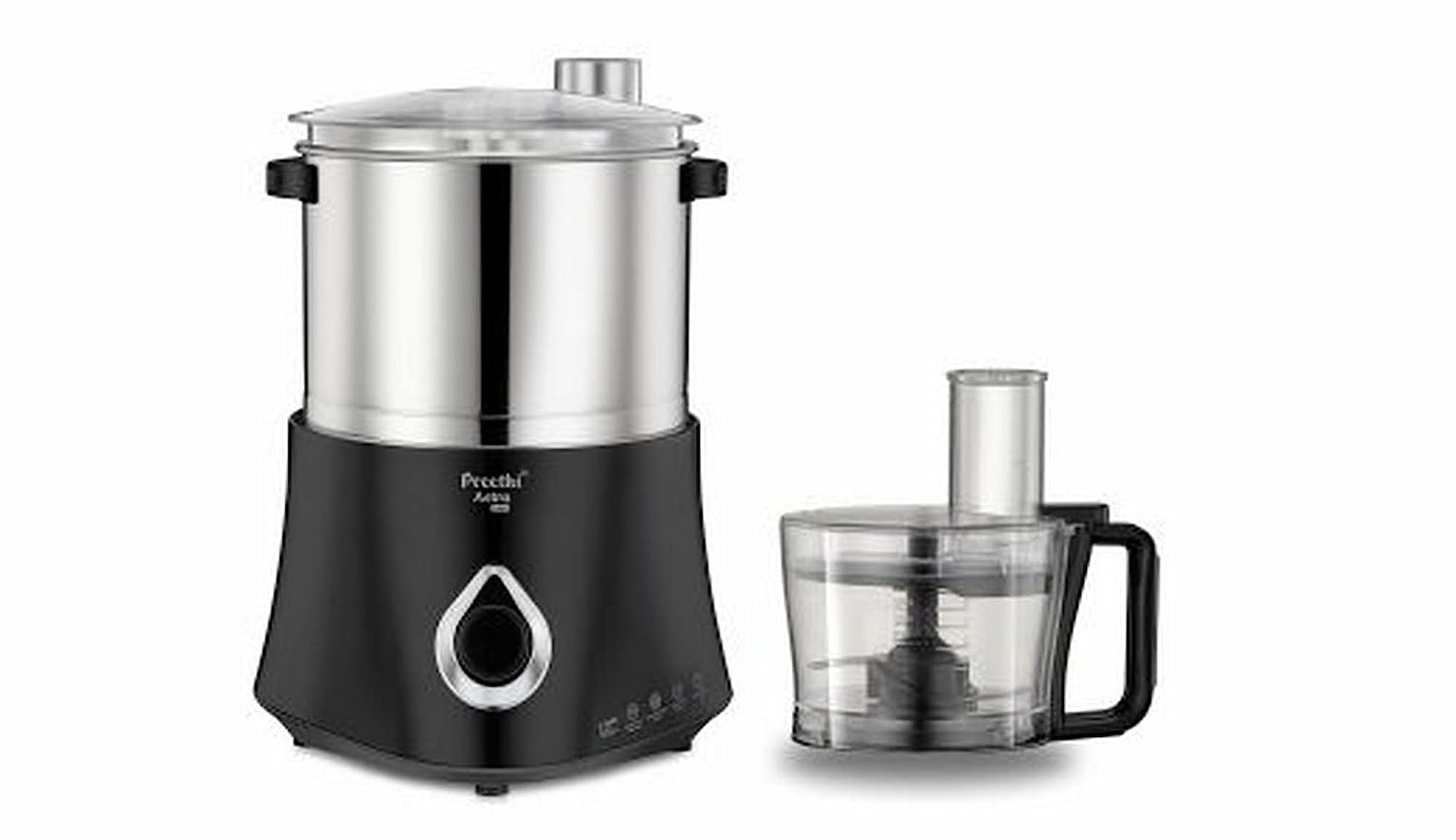 Preethi Astra Expert Table Top Wet Grinder With Food Processor Bowl, 2 Litres - WG 909