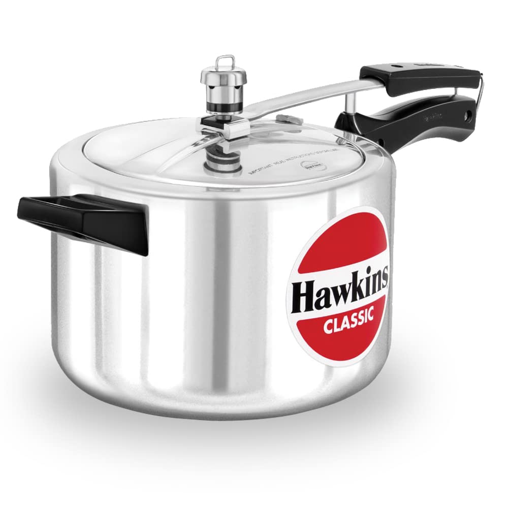 Hawkins Classic 5 Litres Aluminium Inner Lid Pressure Cooker - CL50