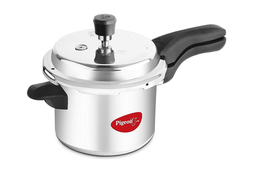 Pigeon Calida Deluxe Aluminium Outer Lid Pressure Cooker 3 Litres, Induction Base - 116