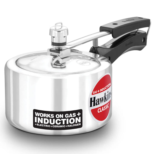 Hawkins 1.5 Litres Classic Induction Base Inner Lid Pressure Cooker - ICL15