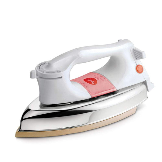 Pigeon Gale Heavy Weight Dry Iron Press box, Electric Iron for wrinkle free clothes (1000 Watt) - 12453