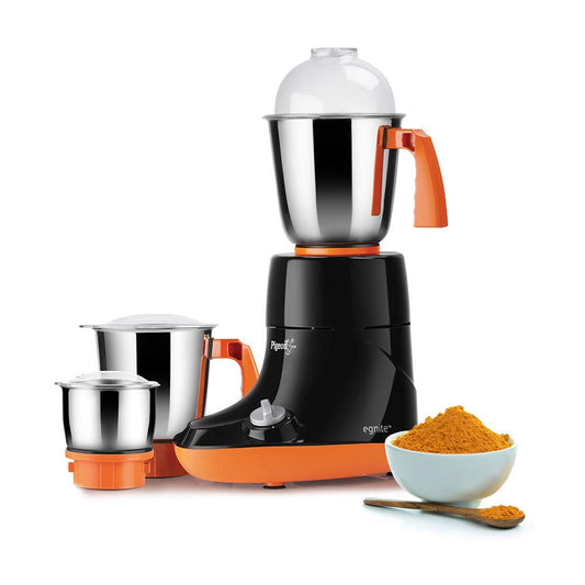 Pigeon Egnite 3 Jars 750 Watts Mixer Grinder - 12204