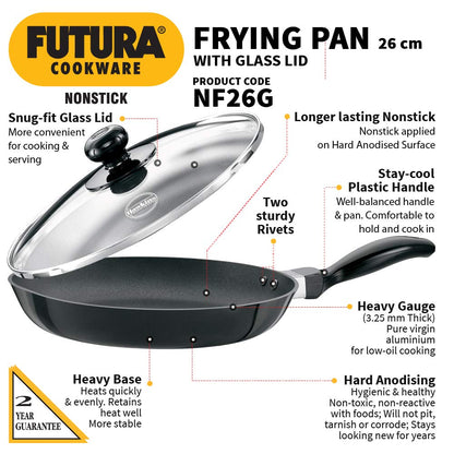 Hawkins Futura Non-stick Fry Pan 26 cms, 3.25mm - NF 26G