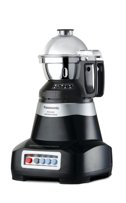 Panasonic MX-AE 390 Mixer Grinder 750 Watts 3 Jars - Black