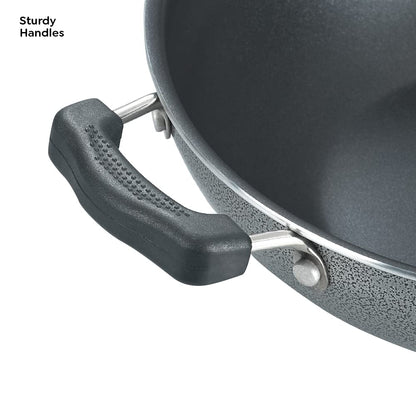 Prestige Omega Select Plus Residue Free Non-Stick Sauce Pan With Lid, 20cms | 3.4 Litres- 30724