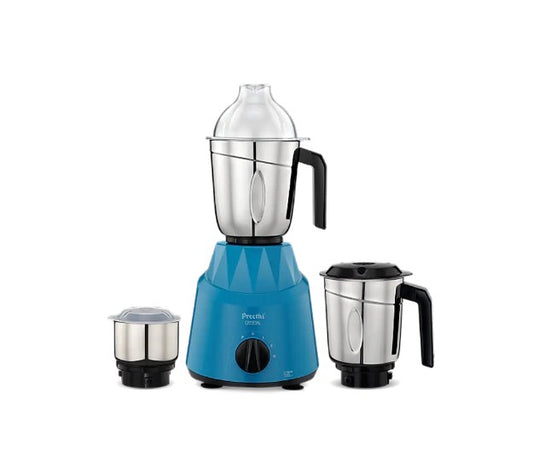 Preethi Crystal Mixer Grinder 500 Watt with 3 Jars (Blue) - MG 224