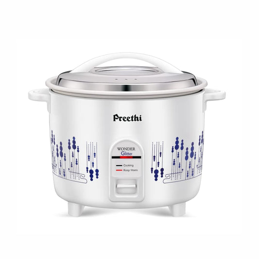 Preethi Glitter Electric Cooker 1.8 Liters with Single Pan - RC 323