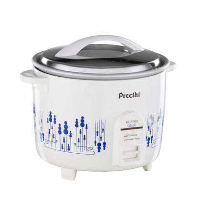 Preethi Glitter Electric Cooker 1.8 Liters with Single Pan - RC 323