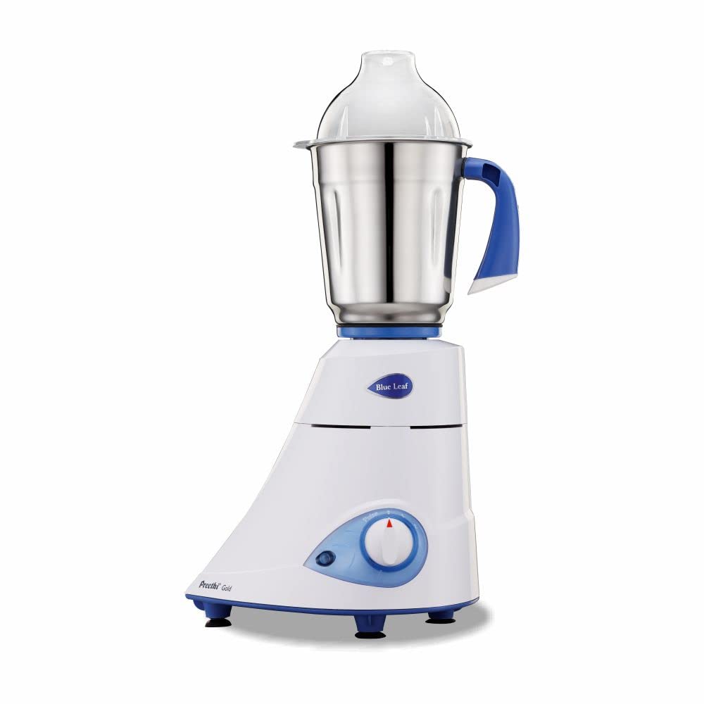 Preethi Blue Leaf Gold MG 150 Mixer Grinder 750 watt, 3 Jars