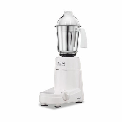 Preethi Popular MG 142 750-Watt Mixer Grinder with 3 Jars (White)