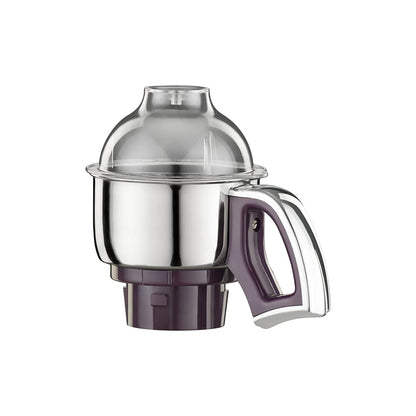 Preethi Taurus MG-217 750-Watt Mixer Grinder with 4 Jars (White/Dark Violet)