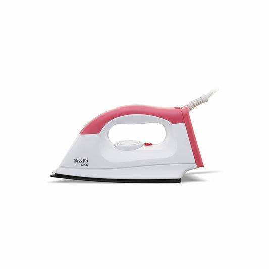 Preethi Candy DI 508 1000-Watt Dry Iron (Pink/White)