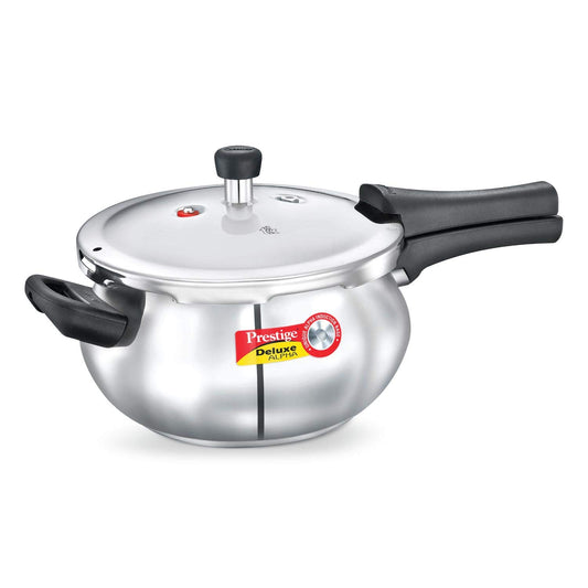 Prestige Deluxe Alpha Svachh Junior Pressure Handi, 4.4 Litres – 20268