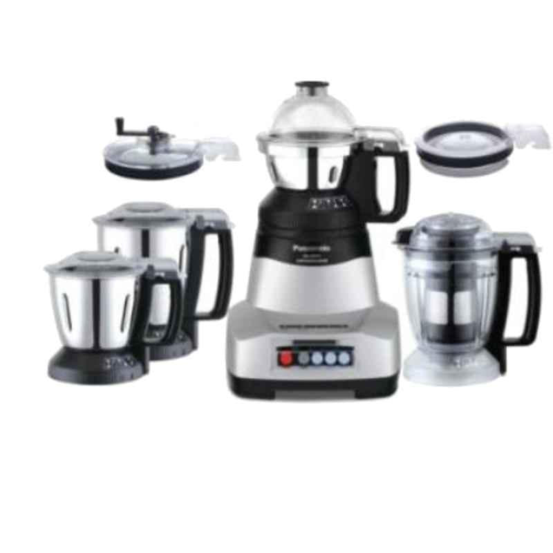 Panasonic MX-AE 475 Mixer Grinder 750 Watts 4 Jars - Silver