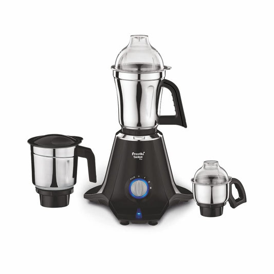 Preethi Taurus Pro MG-257 Mixer Grinder, 1000 watt, Black, 3 Jars, 2yr Guarantee & Lifelong Free Service