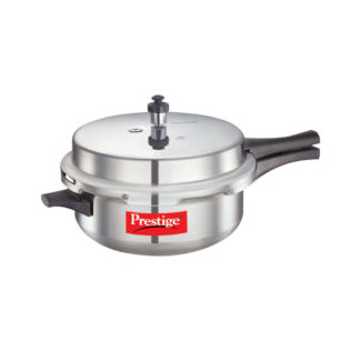 Prestige Popular Deep Pressure Pan Aluminium Outer Lid 6 Litres - 10035