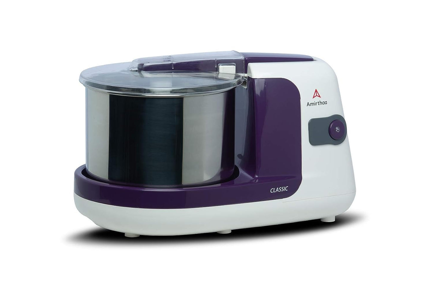 Amirthaa Classic 2.5 Litre Table Top Wet Grinder (Purple)
