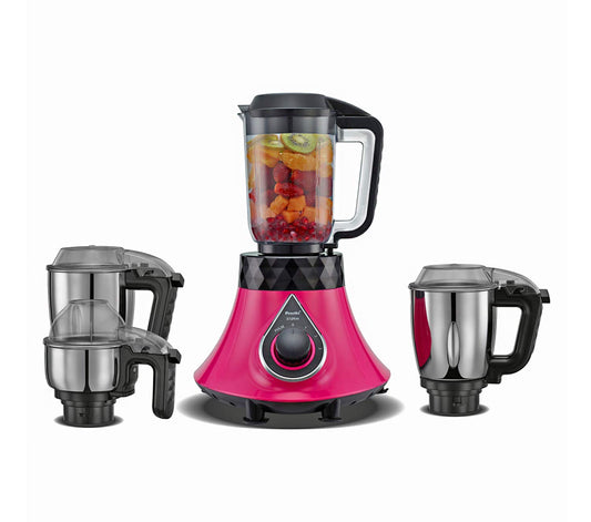 Preethi Storm 750-Watt Mixer Grinder with 4 Jars (Pink) - MG-237