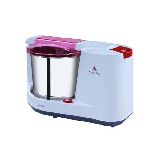 Amirthaa Aura 2 Litre Table Top Wet Grinder (Red)