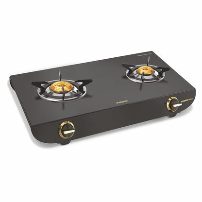 Vidiem Tusker Gold Glass Top Gas Stove