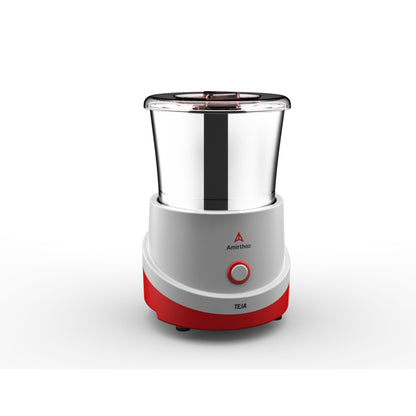 Amirthaa 1.5 Litres Teja Table Top Wet Grinder (Red)