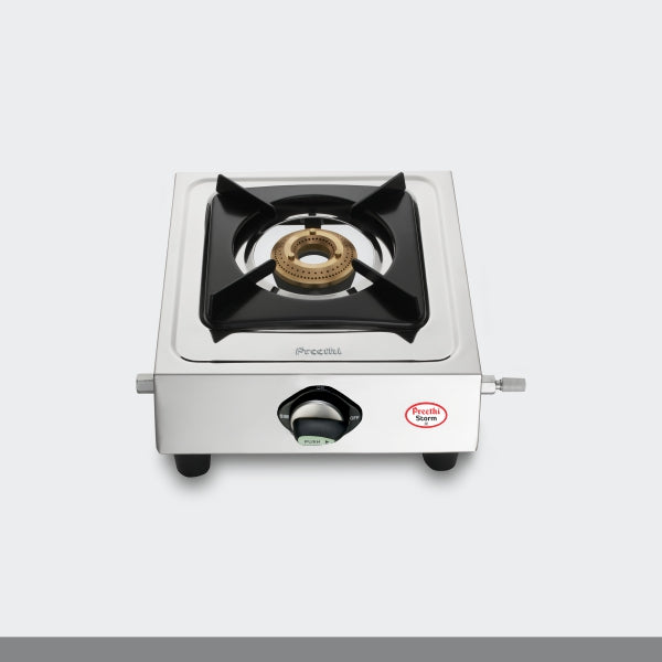 Preethi Storm 1 Burner Stainless Steel Gas Stove - SSGS 006