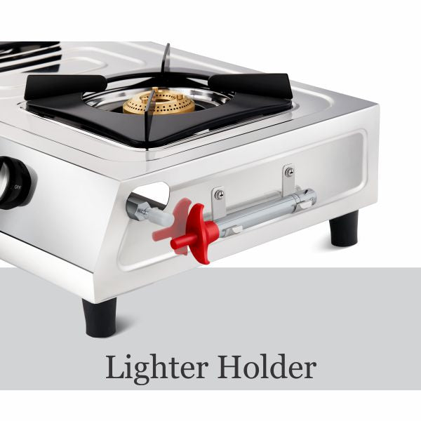 Preethi Ember 3 Burner Stainless Steel Gas Stove - SSGS 003