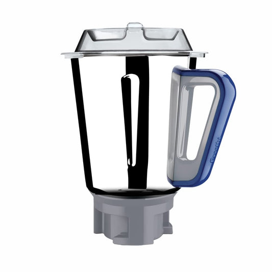 Preethi Xpro MGA-520 2-Litre Duo Jar (Steel/Transparent)