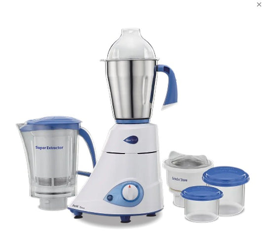 Preethi Blue Leaf Platinum Mixer Grinder 110V with 5 Jars (Only for US & Canada) - MG 153