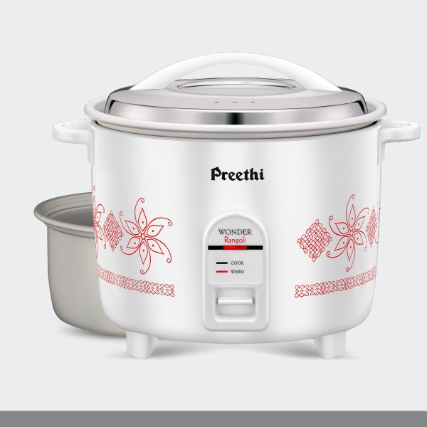 Preethi Rangoli 2.2 Litres Double Pan Electric Cooker - RC 321