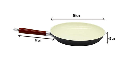 Ceramic Carbon Steel | Light Weight Iron Fry Pan