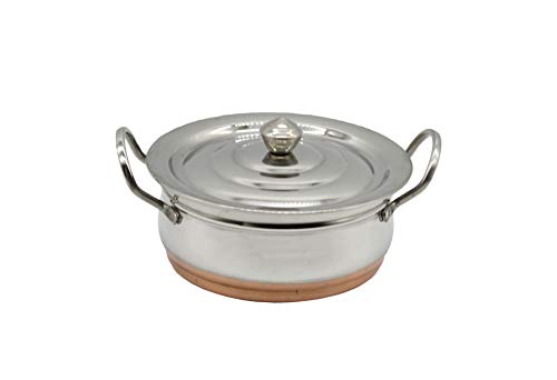 Stainless Steel Copper Dish Set 3 Pcs