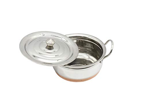 Stainless Steel Copper Dish Set 3 Pcs