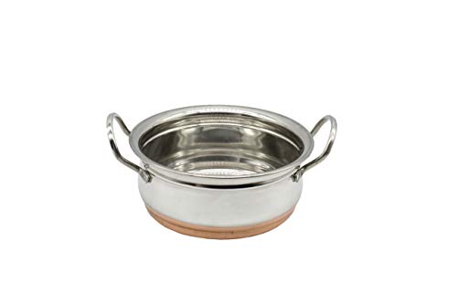 Stainless Steel Copper Dish Set 3 Pcs