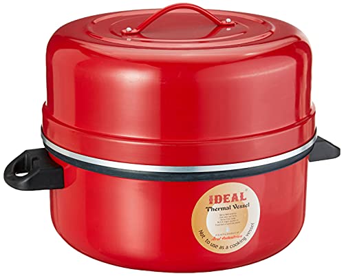 Ideal Aluminium Cookware Choodarapetti, Silver & Red