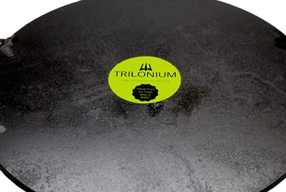 Pre-Seasoned Cast Iron Traditional Flat Tawa 6mm Thickness