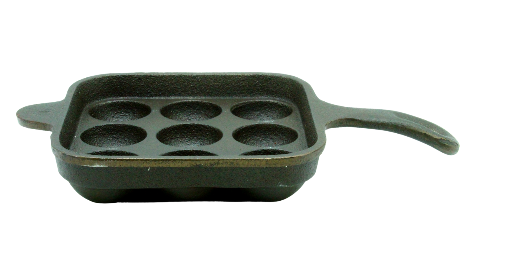 Buy Sparkenzy Cast Iron Pre Seasoned Paniyaram / Paddu Pan