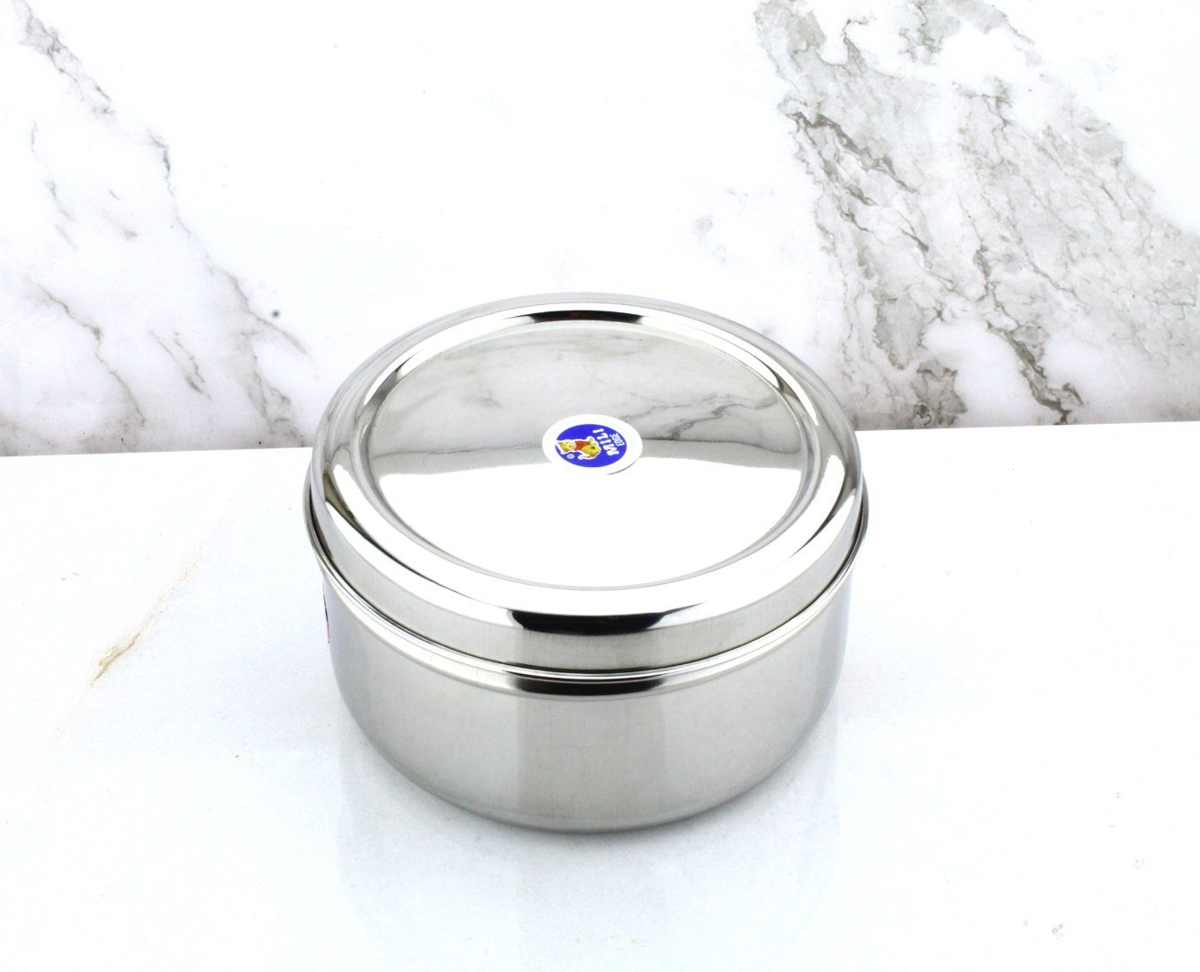 Stainless Steel Puri Dabba Set of 3 Pcs ( 11cm, 12.5cm, 14cm )