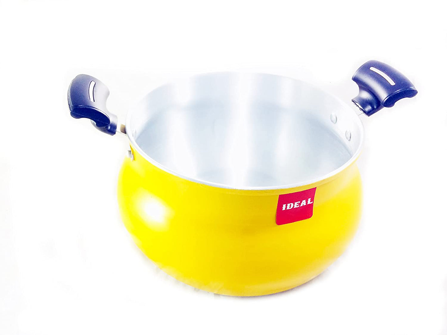 Ideal Combo Multipot and Glass Lid with Stainless Steel Hybrid Idly Plates For Induction (Yellow)