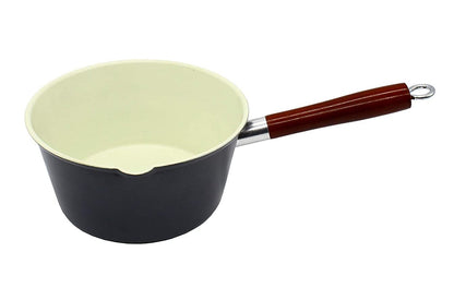 Ceramic Carbon Steel | Light Weight Iron Sauce Pan | Milk Pan