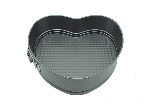 Carbon Steel Heart Shape Cake Mould | Baking Pan (Size No. : 4)