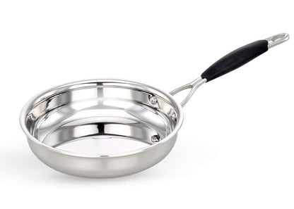 Evasilva Triply Skillet | Fry Pan 24 cm | 9.5 inch