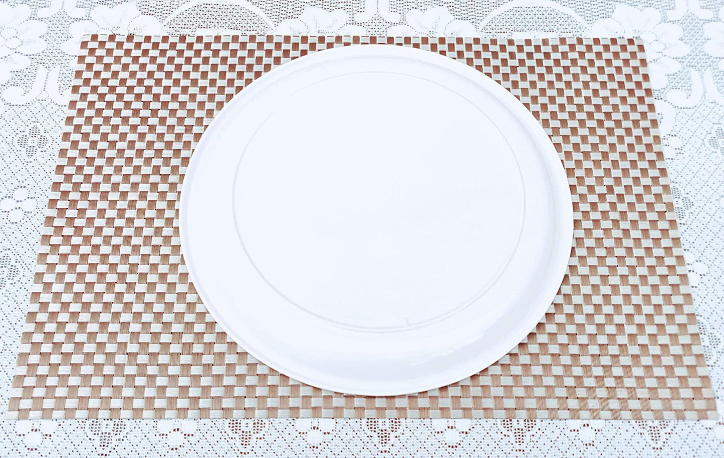Melamine Pack of 6 Pcs Full Size 11 Inch Plates No.3 (5009)