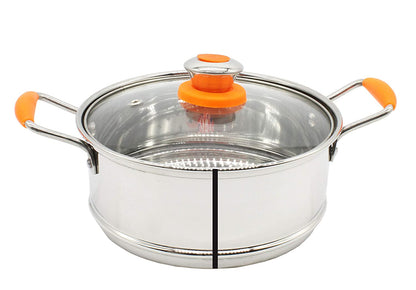 Stainless Steel Steamer Multi Purpose Induction Compatible Momos | Vegetable | Noodles