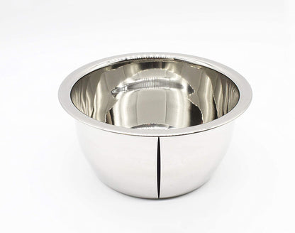 Stainless Steel Serving Bowl Set of 3 Pcs (19 cm, 17.5 cm, 16.3 cm)