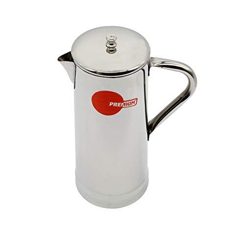 Stainless Steel Water Jug | Pitcher Slim 1300 ml