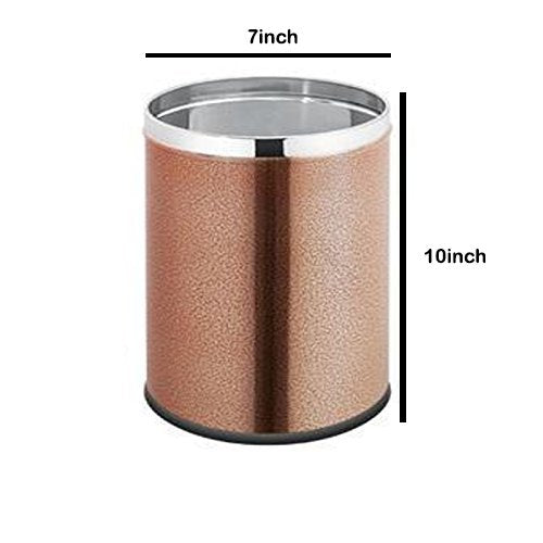 Stainless Steel Antique Copper Bin - Small (7*10 inches)