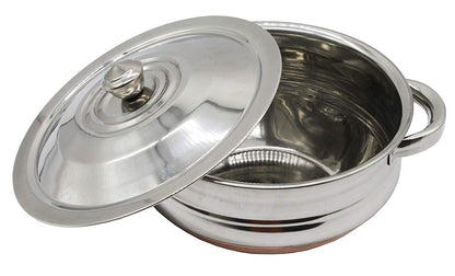Stainless Steel Copper Bottom Dish 3 Pcs Set (14cm, 16cm, 18cm)